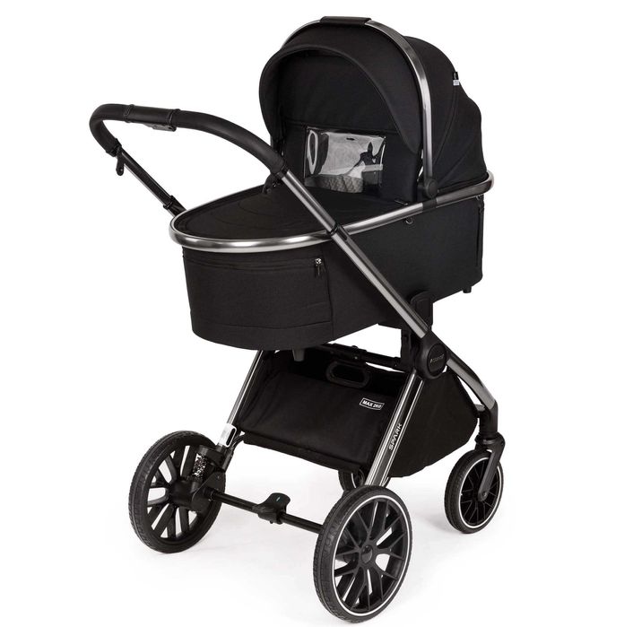 Adamex Spark Onyx 2w1 wózek uniwersalny z akcesoriami