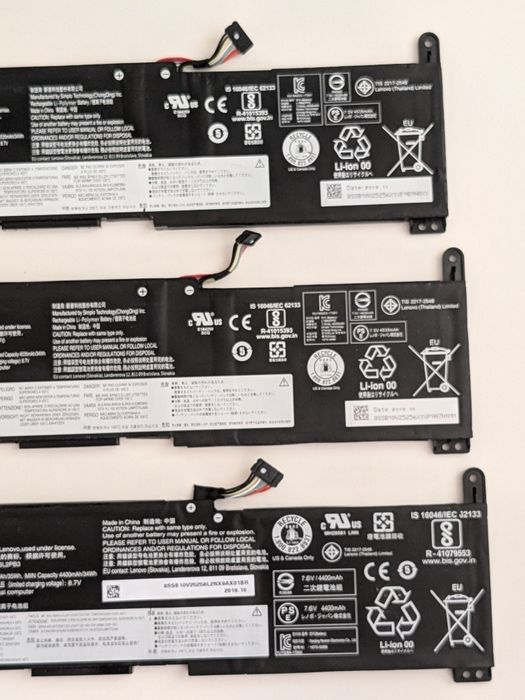 Оригінальна батарея Lenovo L16L2PB3 L19M2PF0