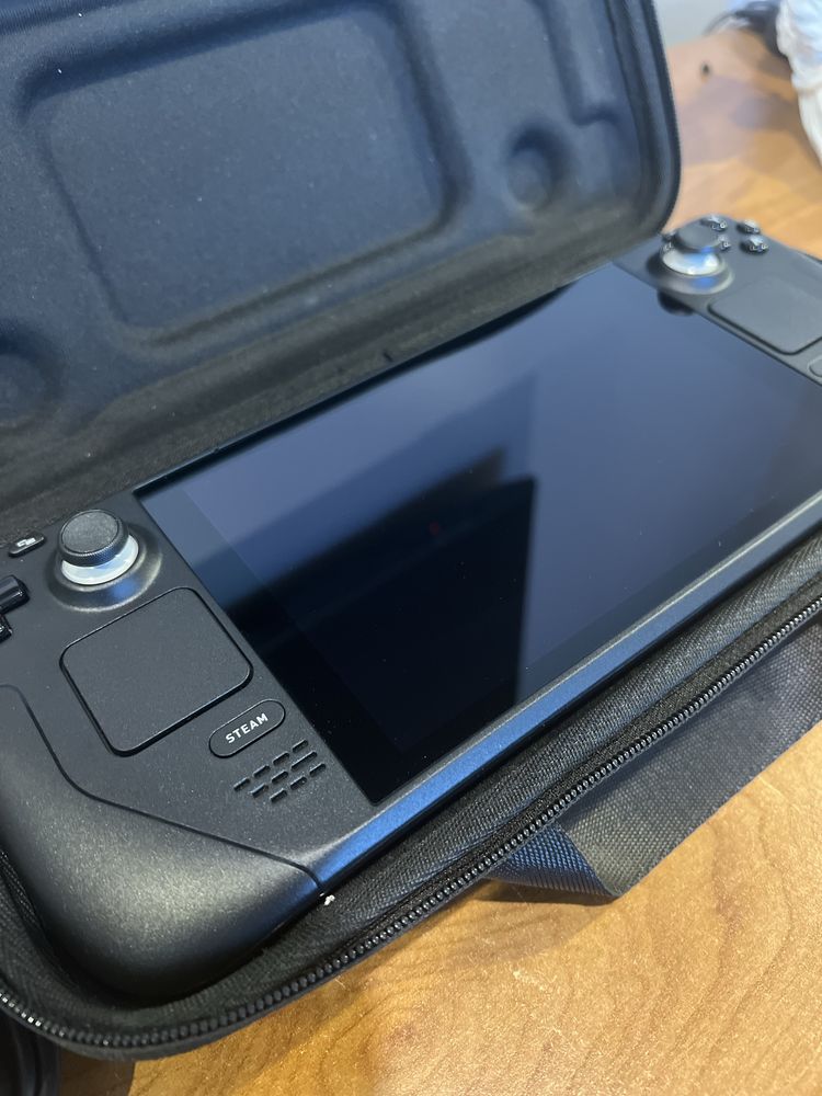 Steam deck LCD 512gb+512gb+etui+ładowarka Mikołów Borowa
