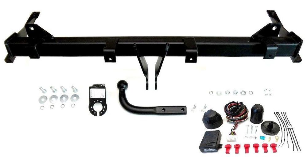 Polski Markowy Kompletny Nowy Hak Holowniczy Steinhof + Kula + Moduł + Wiązka do VW Volkswagen Caddy od 2004 do 2018 GWARANCJA + GRATIS