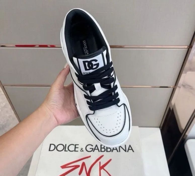 Buty ze skóry naturalnej Dolce&Gabbana