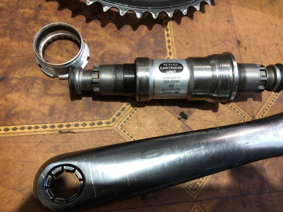 Шатуны Shimano 105 hollow tech 175mm