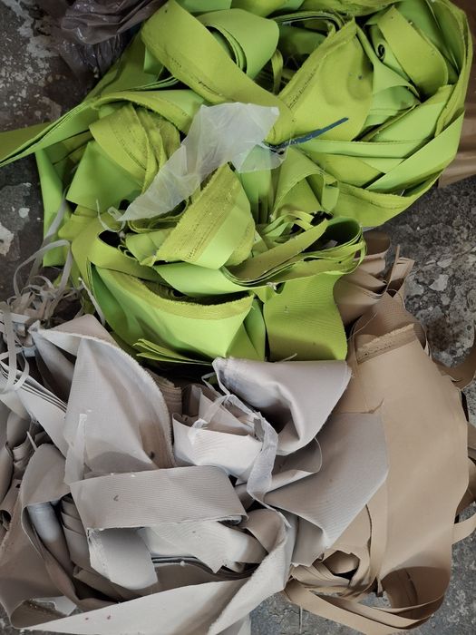 Ścinki różnych materiałow