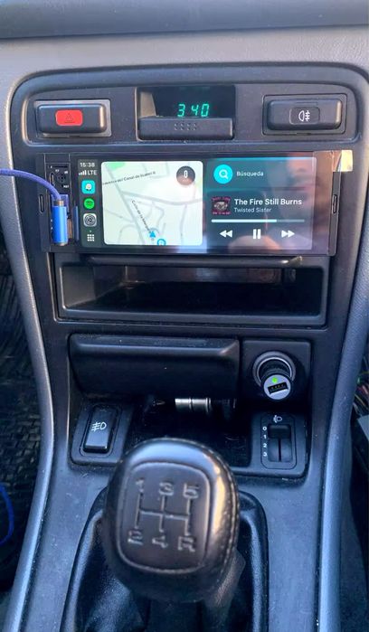 Radio 2 din 7 polegadas android auto Carplay