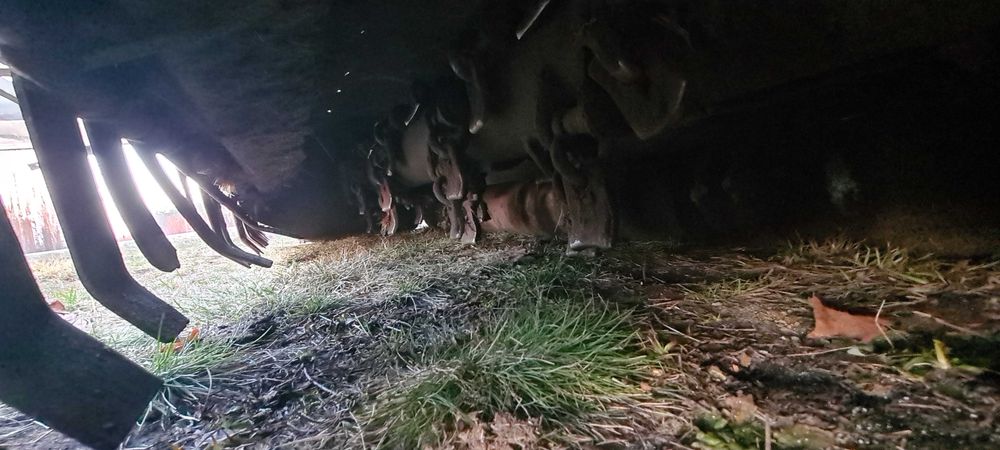 Kosiarka bijakowa Muthing 200 przód/tył