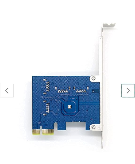 Mnożnik PCIe SYONCON, rozdzielacz PCIe od 1 do 4 gniazd PCI-Express 16