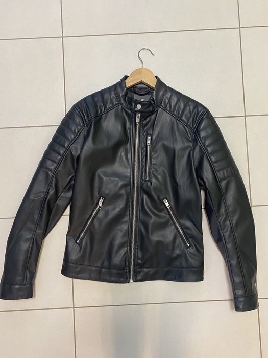 Młodzieżowa kurtka z eko skóry r. S