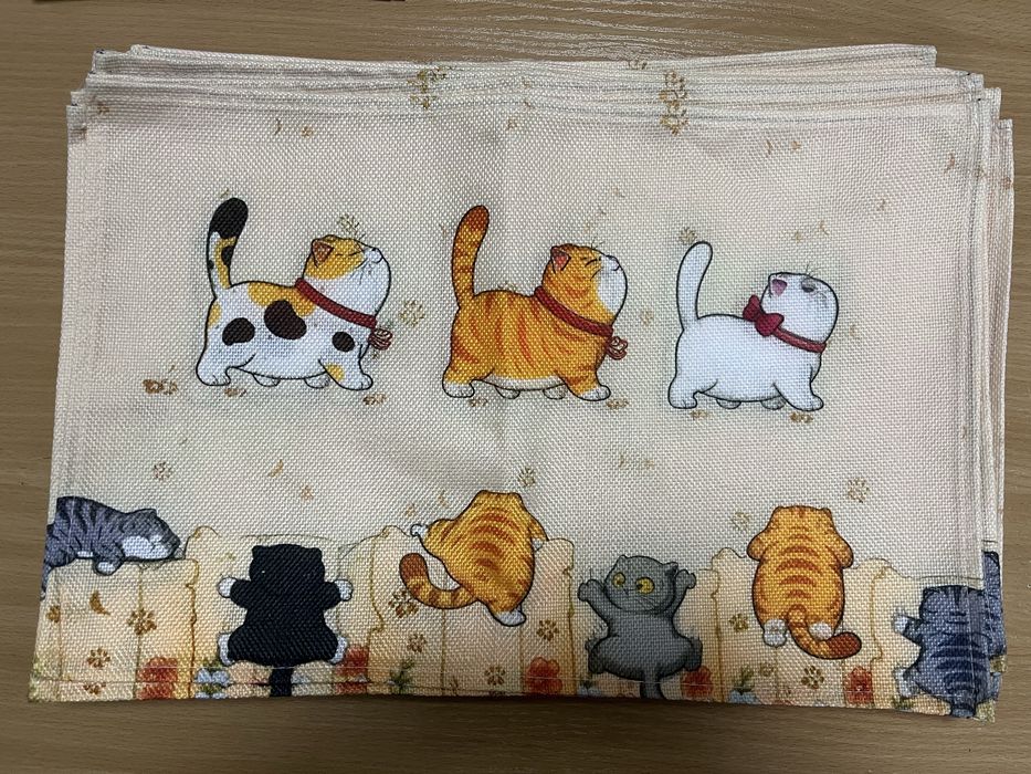 Серветки кухонні під тарілку /сервірувальні килимки під тарілку