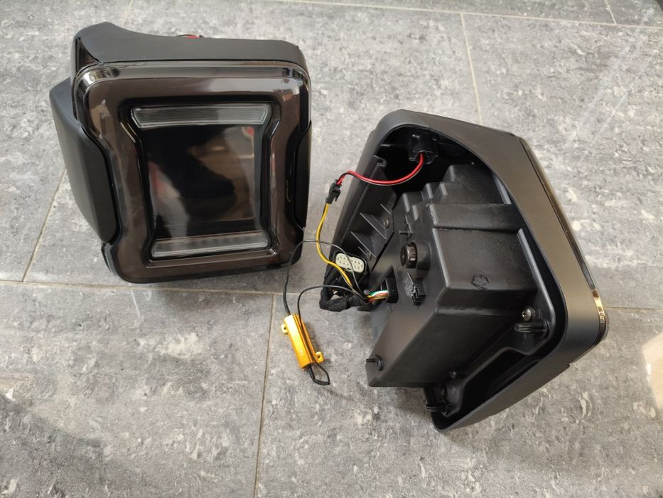 Lampy LED tył Jeep Wrangler JK 06-2018  JL 2018-23 Europa