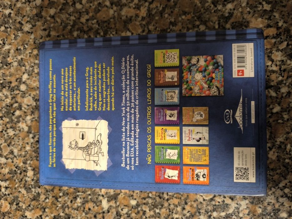 Livro da saga "O Diário de Um Banana" a ótimo preço