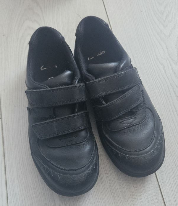 Кеды кроссовки на мальчика Clarks кожаные