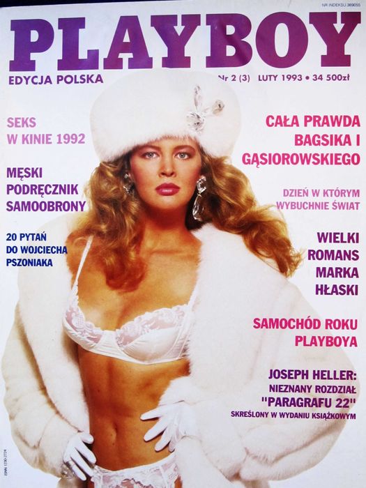 Playboy 2/1993 Morgan Fox,Barbara Moore,Tylyn John,Wojciech Pszoniak