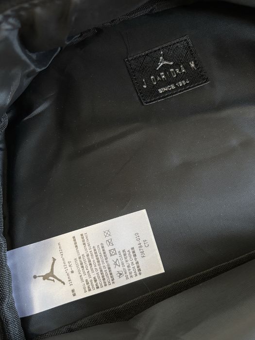 Рюкзак Nike  Jordan Monogram Найк Джордан Монограм Чорний Топ На Школу