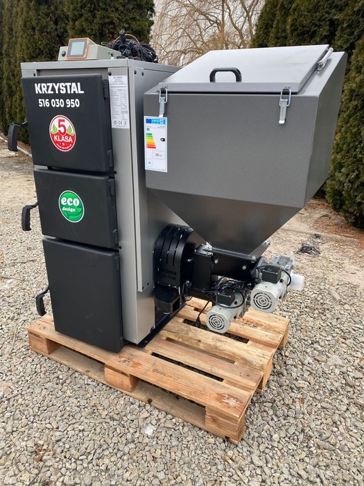 Kocioł Piec CO PELL LUX 19 kW na pellet – SV300 5 Klasa Ecodesign