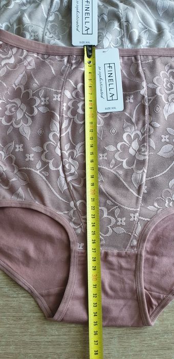 3×Damskie majtki figi z wysokim stanem 2XL Finella