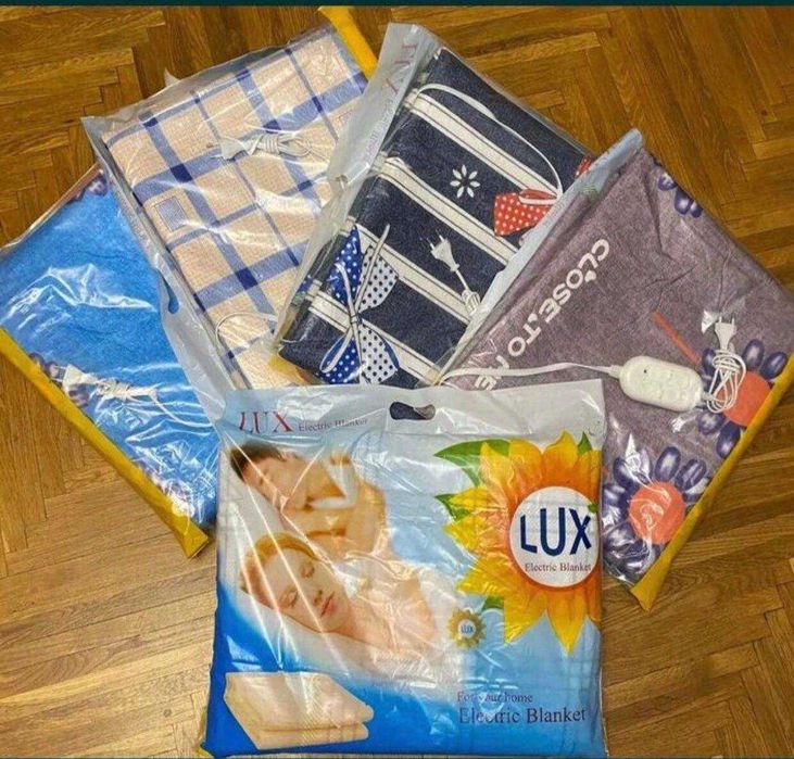 Электропростынь LUX простынь с подогревом, разные размеры, есть опт