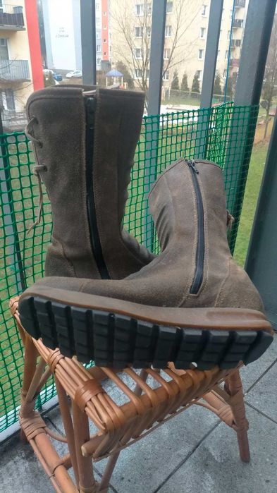 Kozaki skórkowe firmy LESTA rozmiar 38