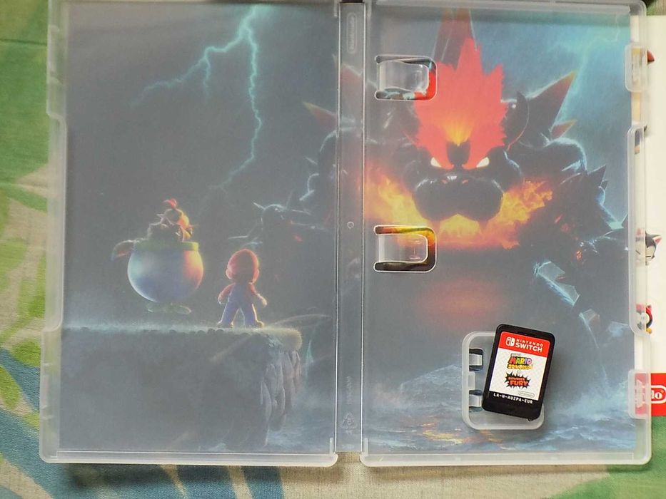 Super Mario 3D World + Bowser’s Fury + komplet 3xA, gra, naklejki, box