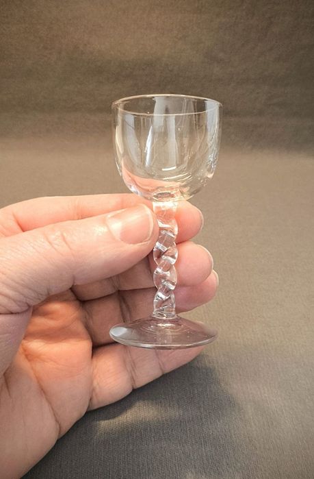 Антикварная рюмка муха лафитник 15 мл  царизм выдувная