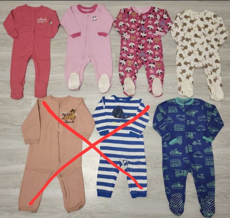 Флісові ромпери Carters, Primark,Next для дівчинки 24,36 міс