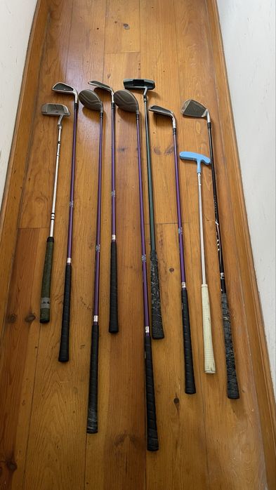 Kit de Golfe Ideal para Iniciantes - Set Completo com Saco