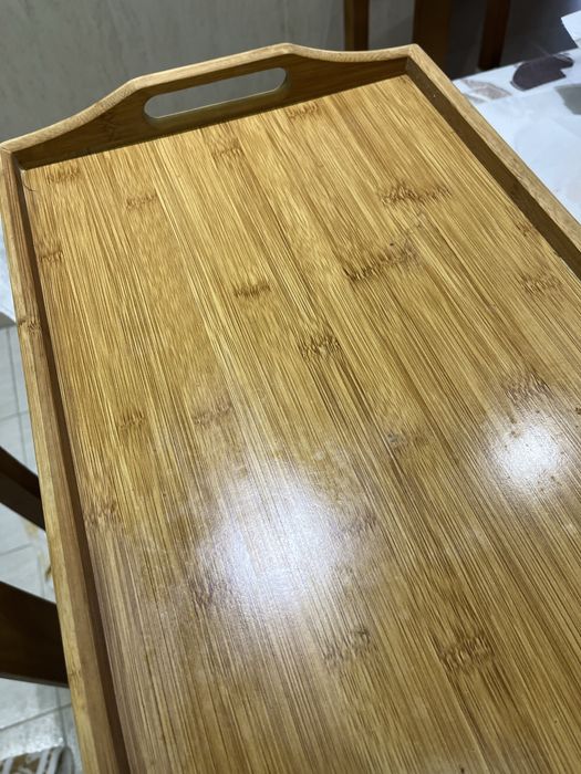 Tabuleiro de cozinha novo/madeira maciça