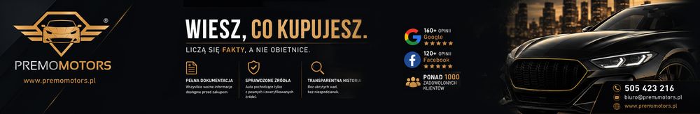 PREMO MOTORS ***** (5,0) - Przemysław Toczkowski top banner