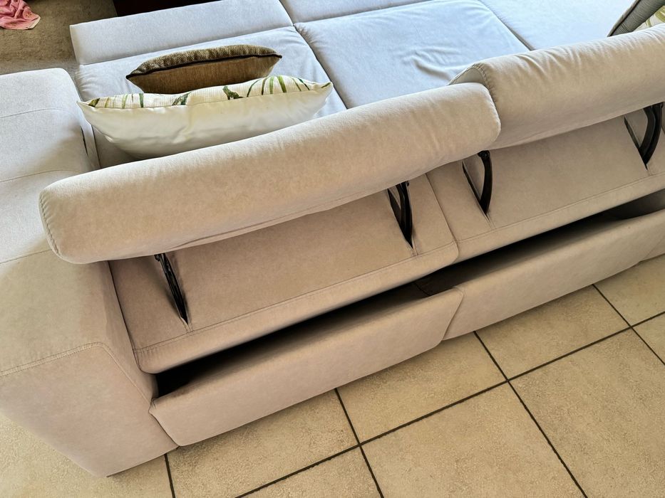 Sofá de luxo/premium com: 2 relax - 3 cabeceiras - 5 motores -EXLUSIVO