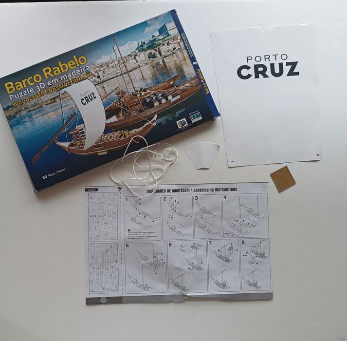 Puzzle 3D Barco rabelo64550985227265122