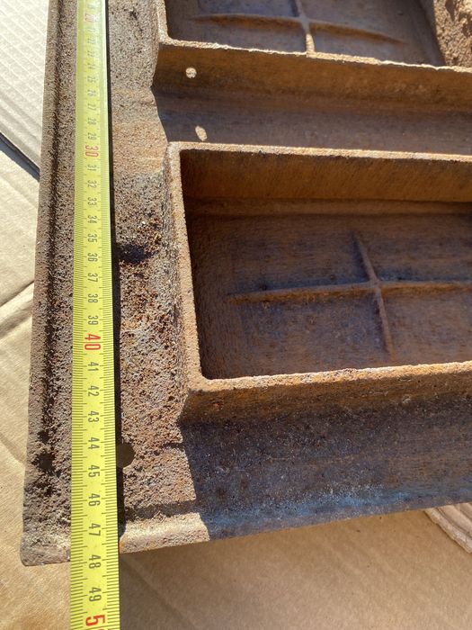 Drzwiczki do pieca wędzarni 48 x 33 cm.