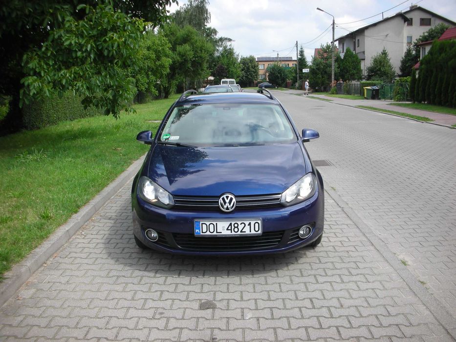 vw golf 6 w bdb stanie b ekonomiczny   klimatronic sprawny oplaty 09 2027 r