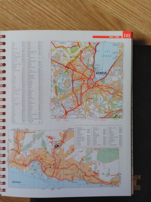 Guia Michelin - Mapa estradas europa - 2 livros