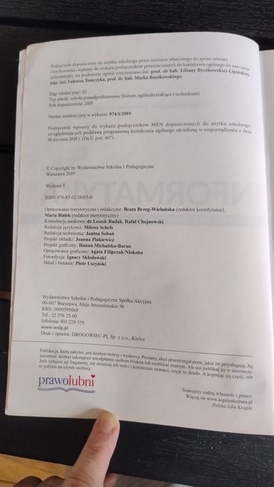 Informatyka kl 1
