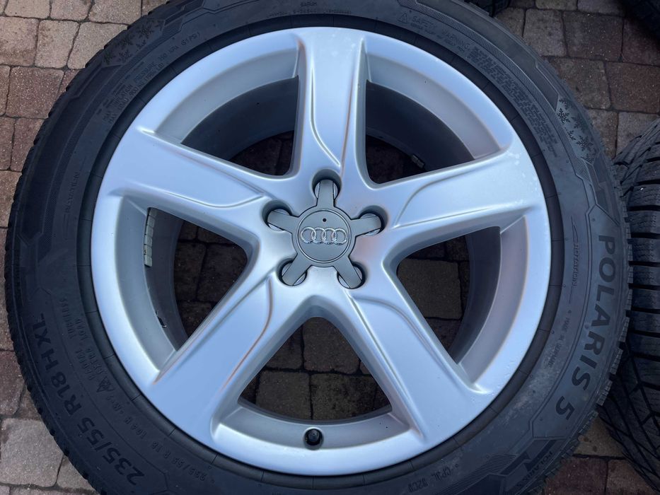 4055. Alufelgi 18" oryginalne Audi A6 C7 Q5 A4 B9 A8 8J ET41 5x112