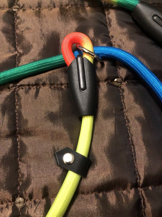 Dławik smycz treningowa nowy kolorowy