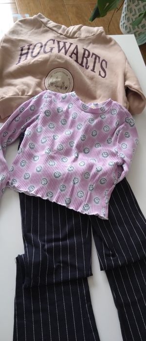 Komplet - części spodnie+ bluza+ bluzka  H&M
