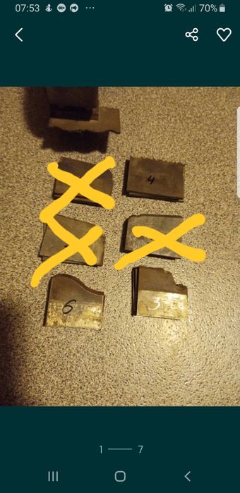 Фрези по дереву, ножі до фрезерної головки