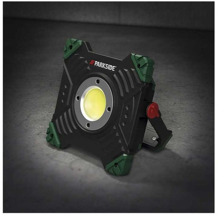 Мощный фонарь Powerbank 3500 мАч прожектор светодиодный акумуляторний