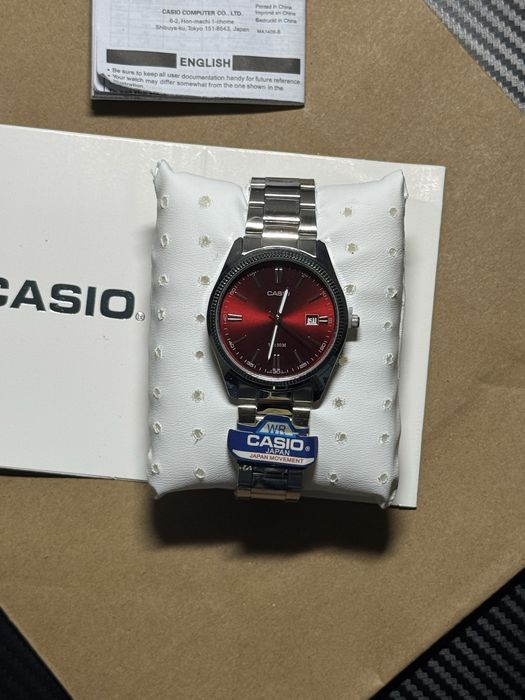 Годинник Casio MTP-1302 / Статусний вигляд / 7 кольорів / Повний комплект