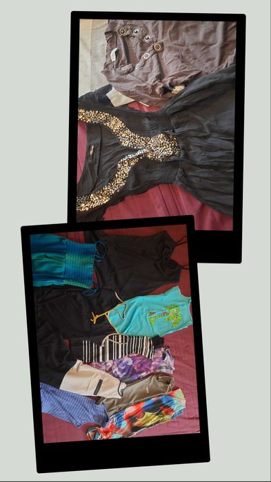 Wielka paka ubrań S/M nowe używane