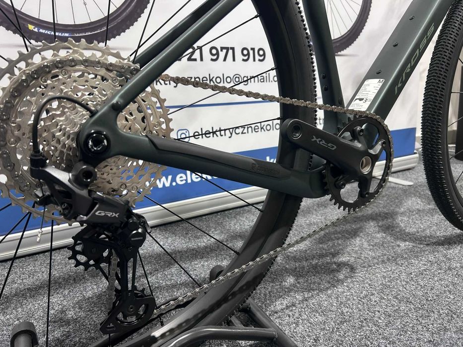 Rower Gravel Kross Esker ADV 1.0 M Zielony Raty 0%