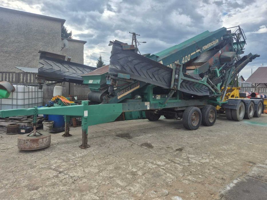 Mobilny przesiewacz wibracyjny Powerscreen 400