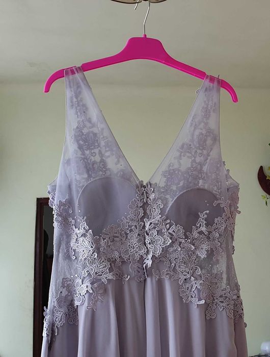 Lekka szara sukienka Pretty Women