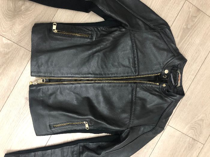 Kurtka skórzana Tommy Hilfiger rozm. 8