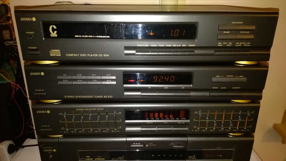 Wieża Diora 504/506 - idealny stan wizualny i techniczny