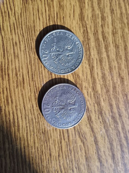20 zł złotych1976 Marceli Nowotko BZM bez znaku MENNICZY