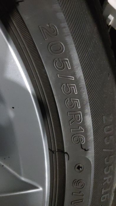 Jantes com pneus Originais VW 16