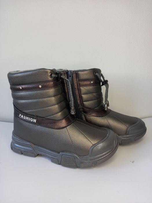 Дитячі зимові черевики чоботи для дівчат Ботинки детские зимние сапоги