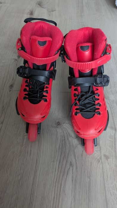 Ролики powerslide khaan junior 31-34 + захист + захисні шорти