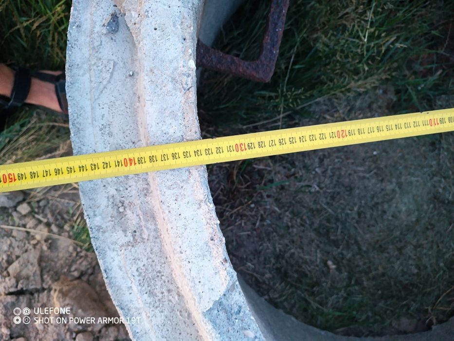 Krąg betonowy 120 x 60 z drabinką